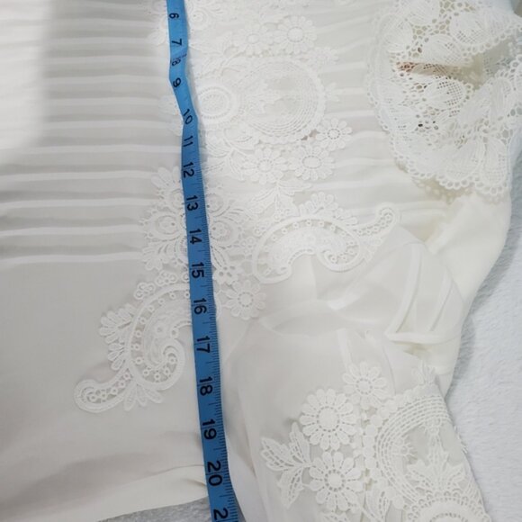 Ted Baker KATHIEA High neck lace tunic dress Sz 3 US M Celebrities favorite - Picture 14 of 16